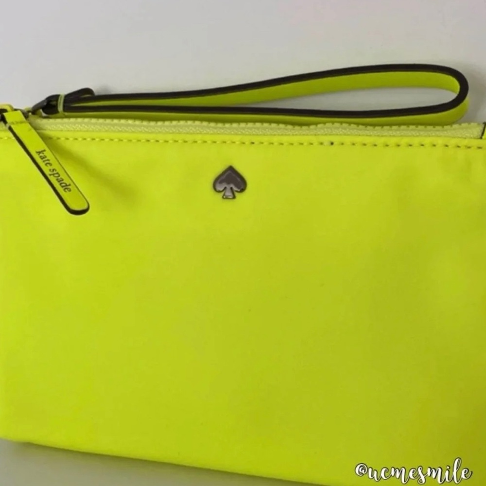 Kate Spade Radient Yellow Wristlet
